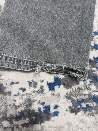 Vaqueros cargo grises anchos