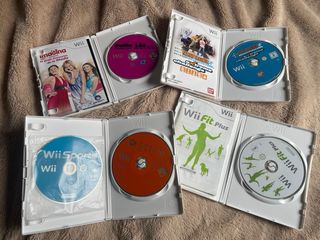 Pack 4 Juegos Wii: Wii Sports, Fit Plus, Active, I