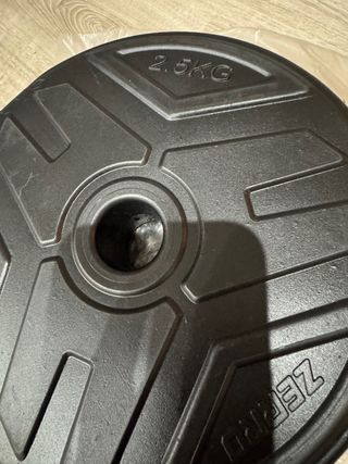 Discos de peso 2.5kg y 5kg (sin usar)
