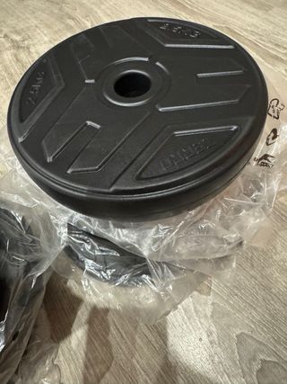 Discos de peso 2.5kg y 5kg (sin usar)