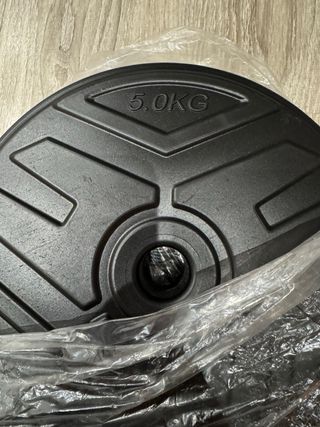 Discos de peso 2.5kg y 5kg (sin usar)
