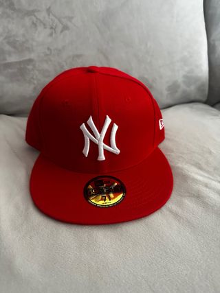 Gorra New Era NY Roja