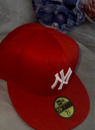 Gorra New Era NY Roja