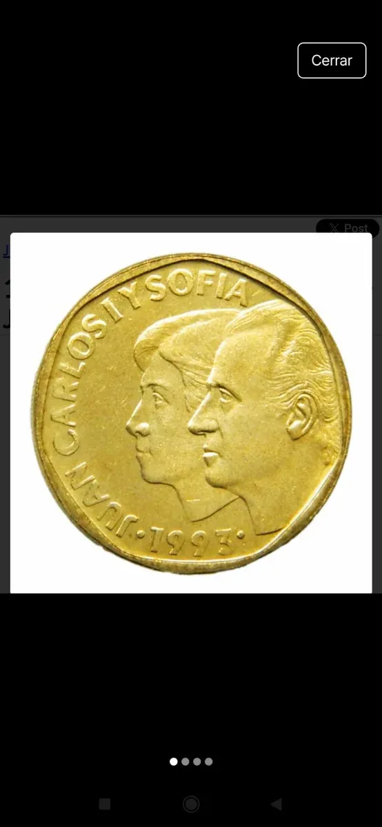 500 ptas Juan Carlos I 1993 sin circular