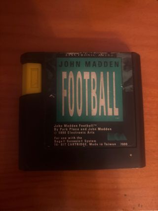 Cartucho Sega Genesis John Madden Football