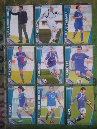 Colección Cromos Liga 2012
