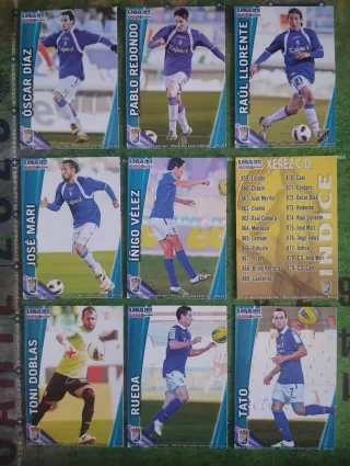 Colección Cromos Liga 2012