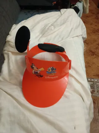 Visera Naranja Mickey Mouse Disneyland