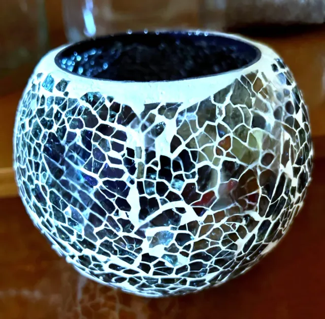 Portacandela a Mosaico 11Cm