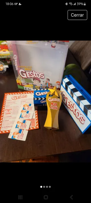 Juego de mesa Gestos Parker familiar