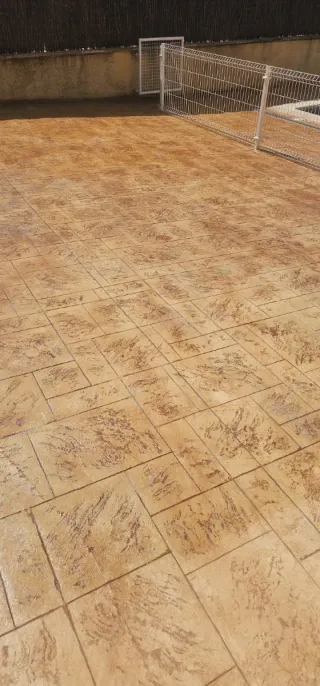 Hormigón impreso para exteriores