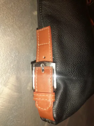 Borsa Tod's Pelle Nero/Cognac Vintage