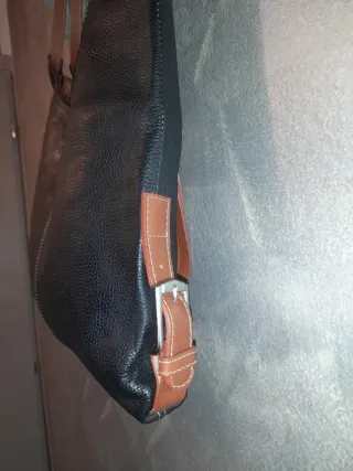 Borsa Tod's Pelle Nero/Cognac Vintage