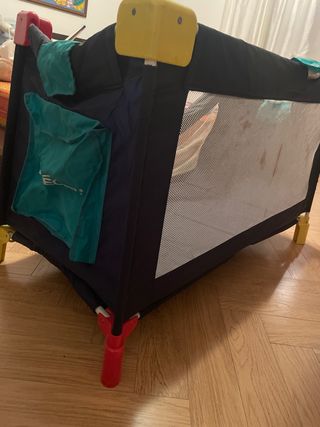 Cuna de viaje plegable