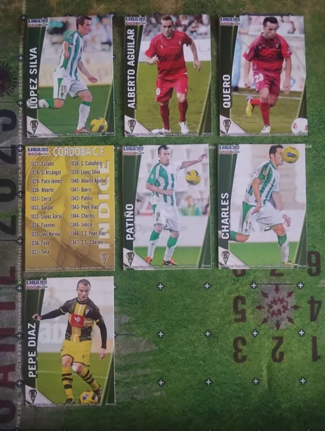 Cromos LIGA 2012 Colección Completa