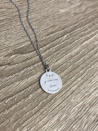 Collar plateado saiko cqntd