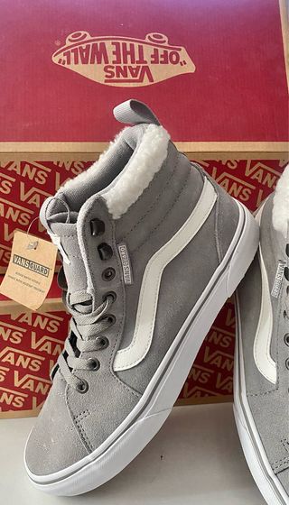 Nuevas Vans T 40 calentitas Filmore Hi gris