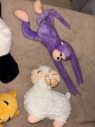 Conjunto de 4 peluches infantiles