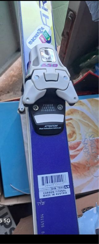 Sci Rossignol e Head Carbon