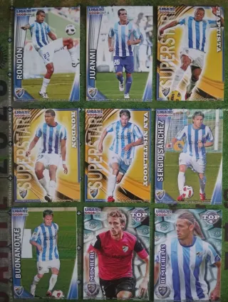 Cromos Liga 2012 Málaga C.F.