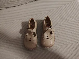 Zapatos vestir niño beige Talla 25