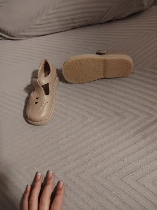 Zapatos vestir niño beige Talla 25