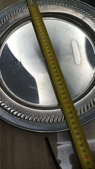 Vassoio in silverplate