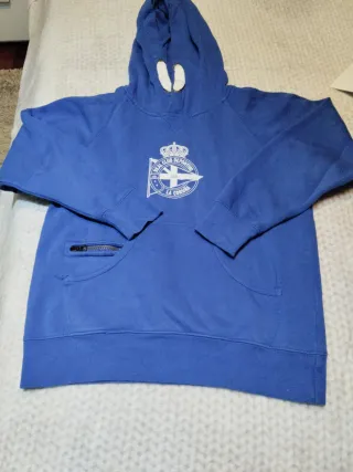 Sudadera Real Club Deportivo Azul