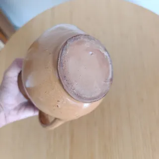 Jarra cerámica marrón