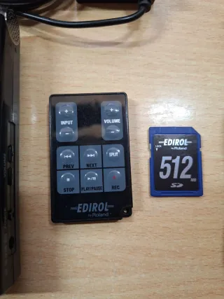 Grabadora Roland Edirol R09HR + Accesorios