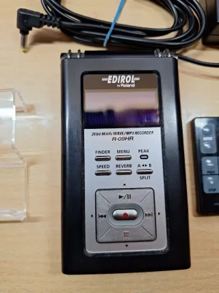 Grabadora Roland Edirol R09HR + Accesorios