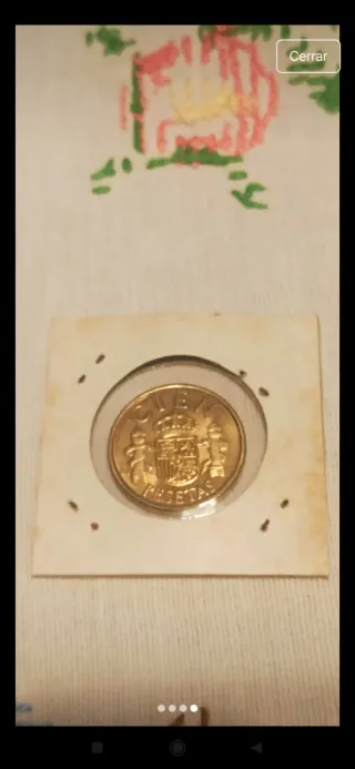 Moneda 100 pts Juan Carlos I 1985 (sin circular).