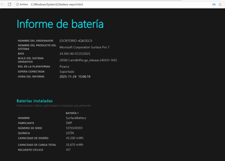 Portátil Surface Pro 7 (i5/8GB/128GB) laptop