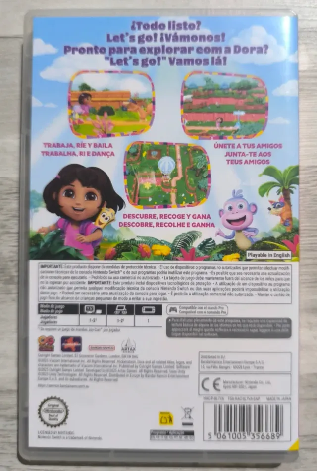 Dora Rescate en el Bosque Tropical Nintendo Switch