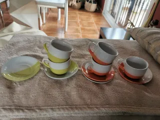 Set di tazze da caffè, bicchieri e shot Sklum