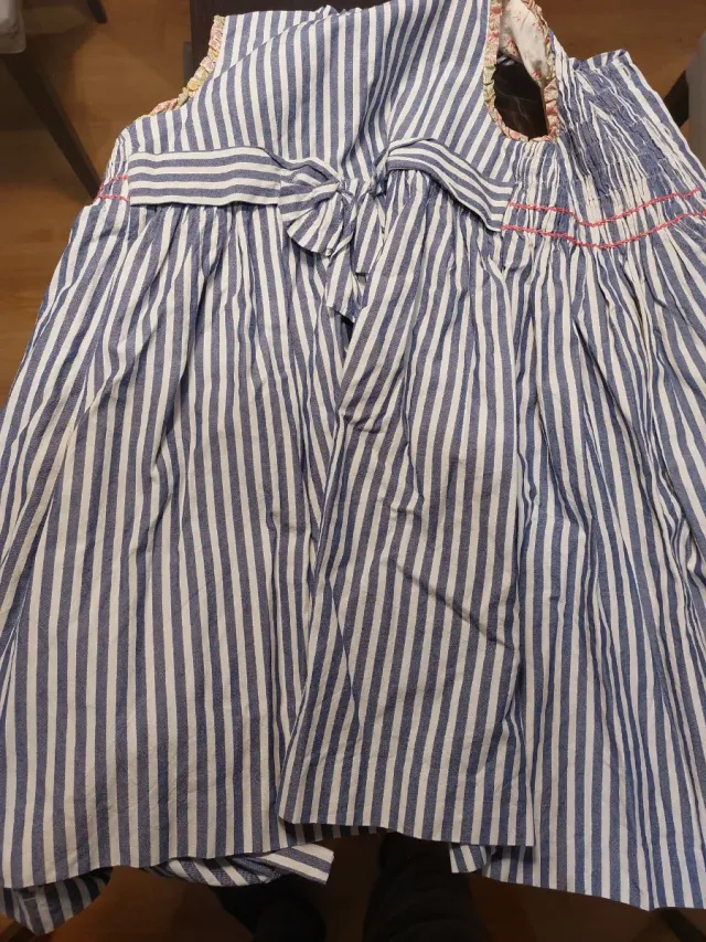 Vestido Nanos de rayas Talla 8