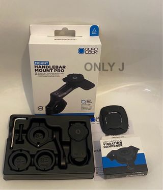 Kit Quad Lock Pro con antivibracion y adaptador 3M