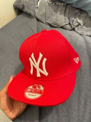 Gorra New Era NY Roja
