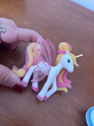 Conjunto 4 Unicórnios de Brincar Coloridos