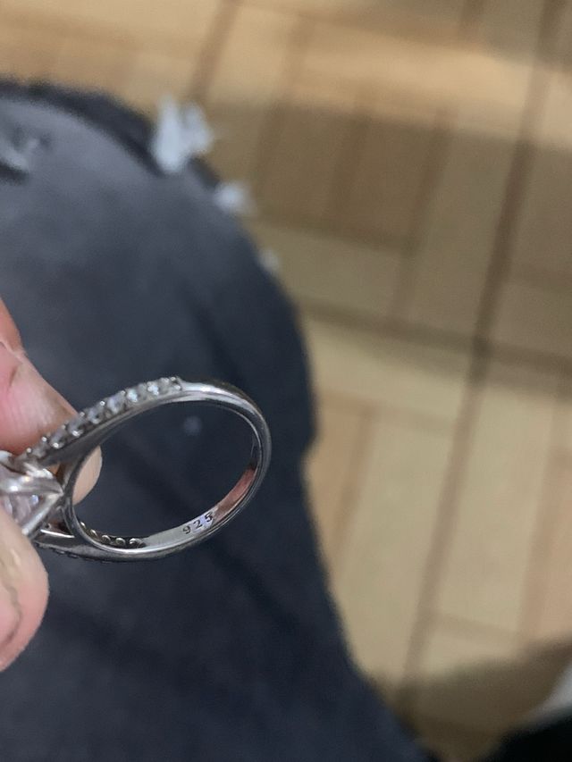 Anillo Plata Diamantes Naturales JO WISDOM