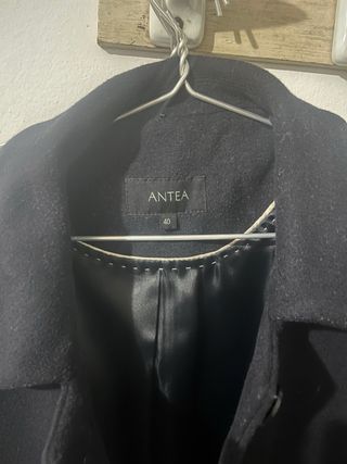 Abrigo ANTIA Negro Talla L