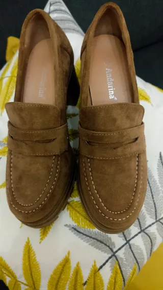 Zapatos Andarina Marrones Mujer