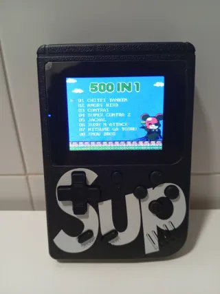 Sup Game Box 500 en 1 Plus Negra