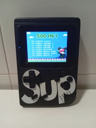 Sup Game Box 500 en 1 Plus Negra