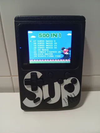 Sup Game Box 500 en 1 Plus Negra