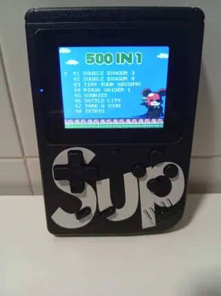Sup Game Box 500 en 1 Plus Negra