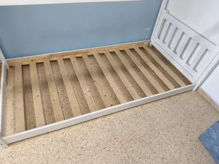 Cama Montessori 90x190cm Blanca.