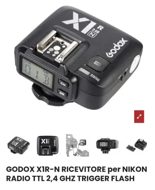 Godox X1 TTL Flash Trigger per Nikon
