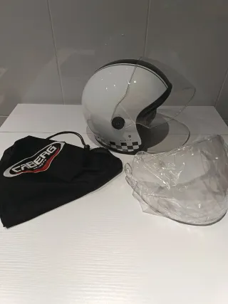 Casco Jet Caberg Retro Blanco