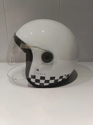 Casco Jet Caberg Retro Blanco